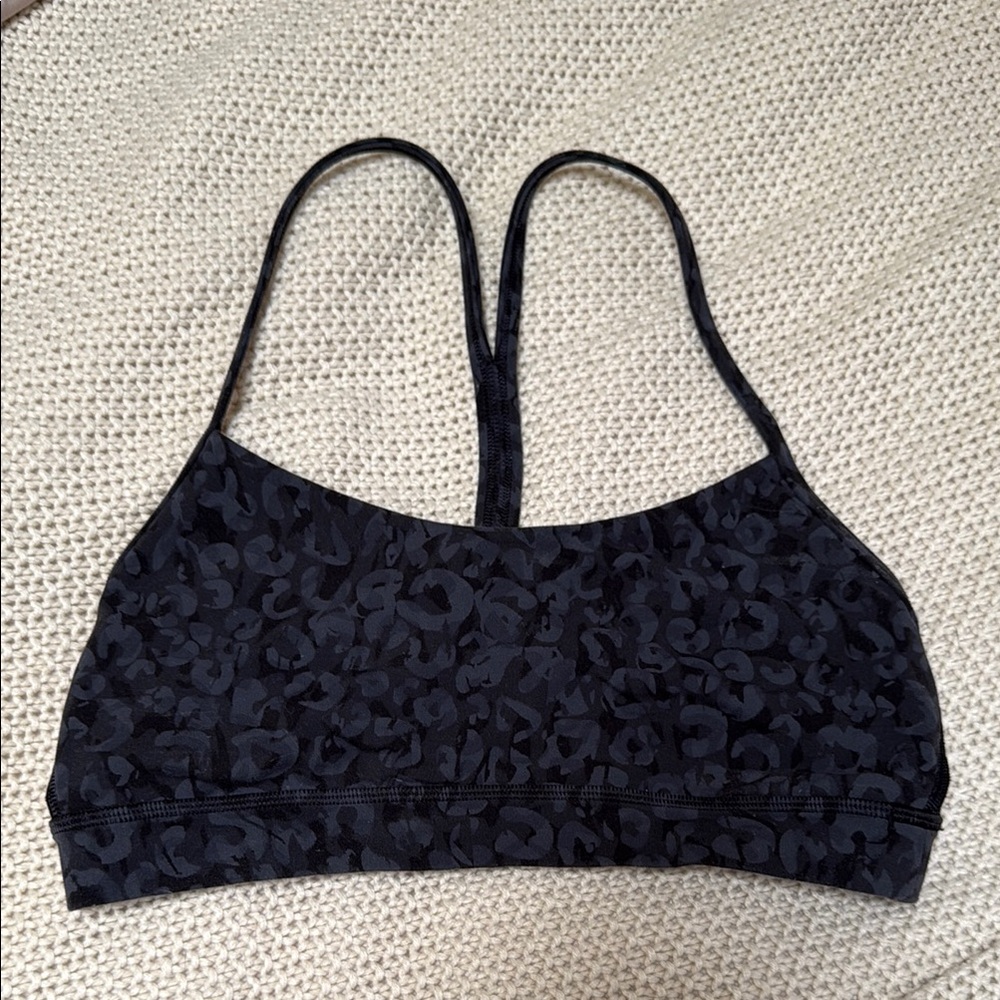 Lulu lemon sports bra cheetah print